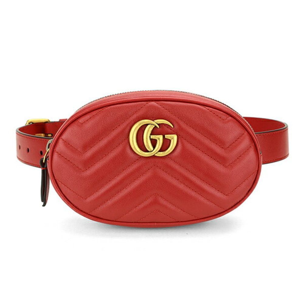Gucci Waist Bag Body Bag Red